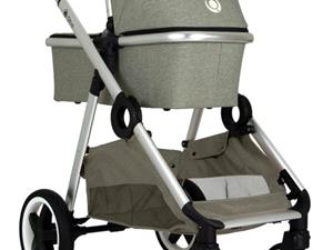 qtus DuetPro Kinderwagen NEW Green 2 in1